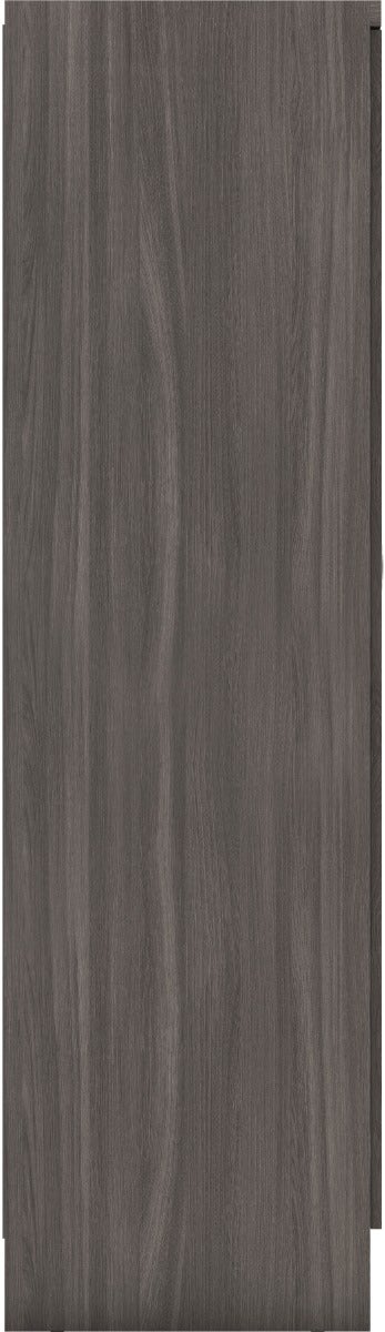 Nevada 6 Door 2 Drawer Wardrobe - Black Wood Grain - view 8