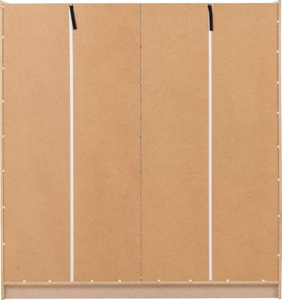 Nevada 2 Door Slider Wardrobe - White Gloss - view 5
