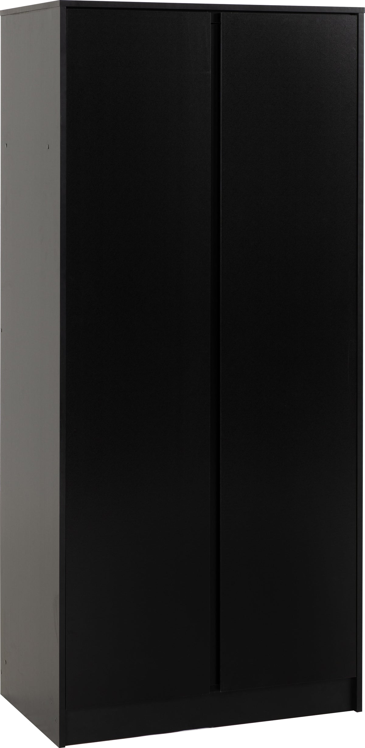 Malvern 2 Door Wardrobe - Black - view 10