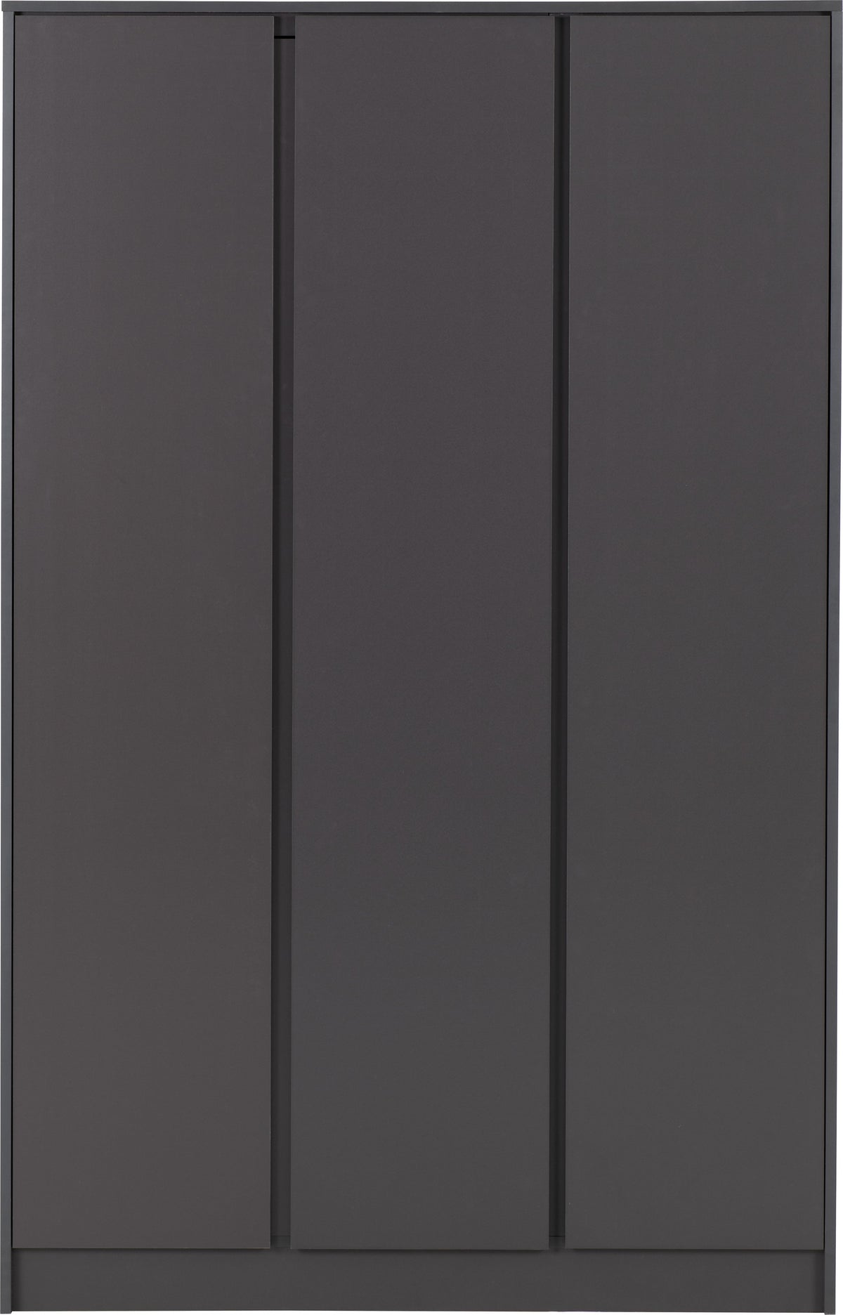 Malvern 3 Door Wardrobe - Grey - view 9