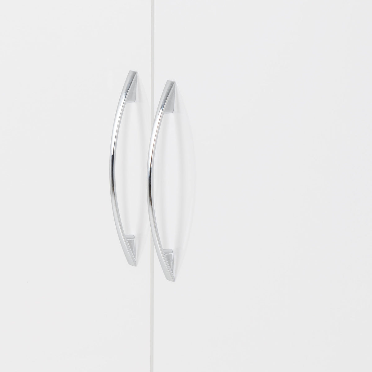 Nevada 2 Door Corner Wardrobe - White Gloss - view 6