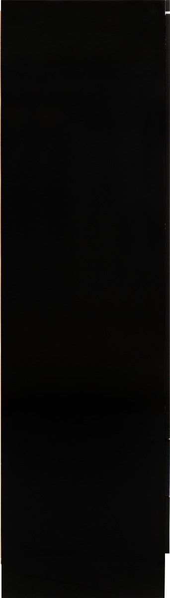 Nevada 4 Door 2 Drawer Wardrobe - Black Gloss - view 5