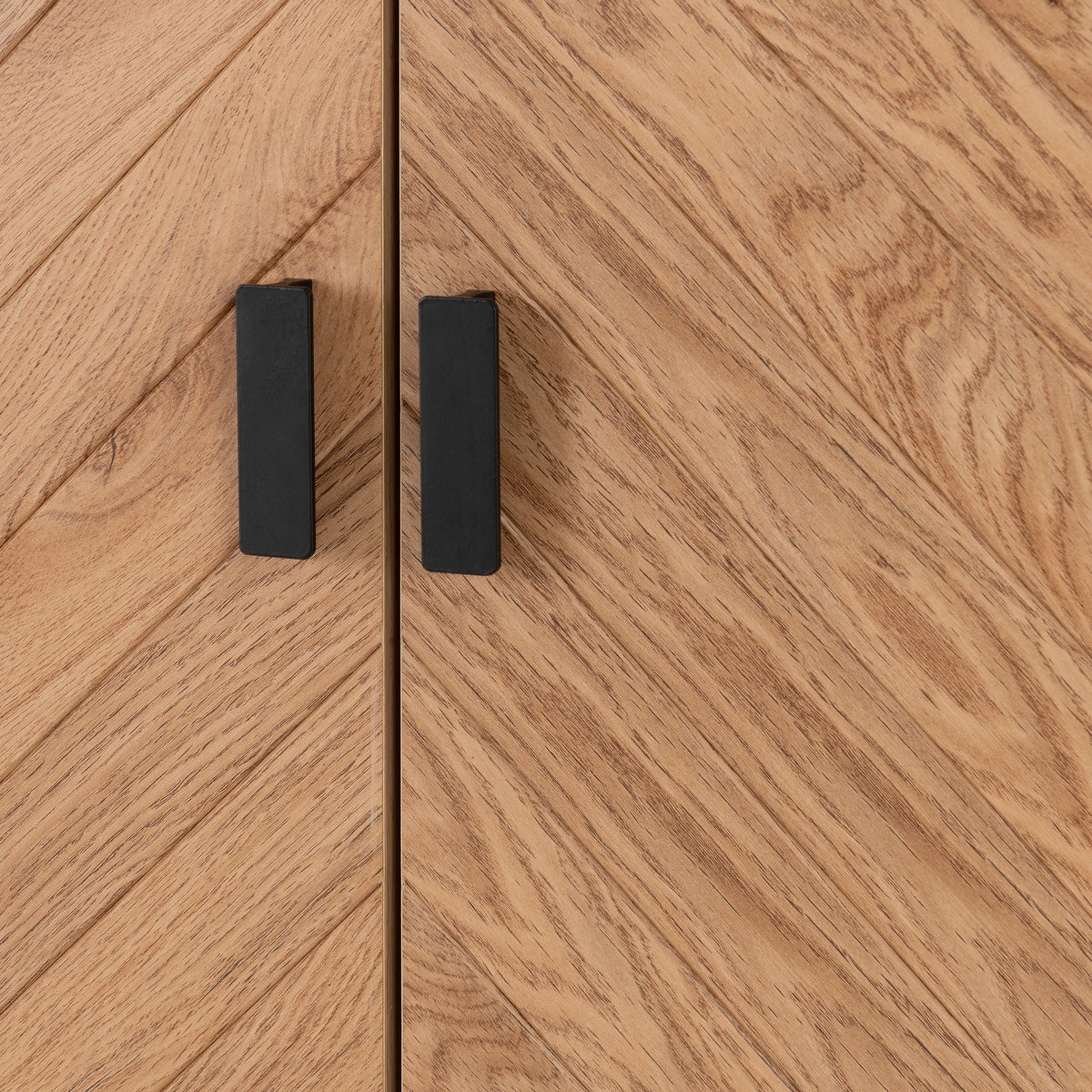 Leon 2 Door 1 Drawer Wardrobe - Medium Oak Effect - view 4