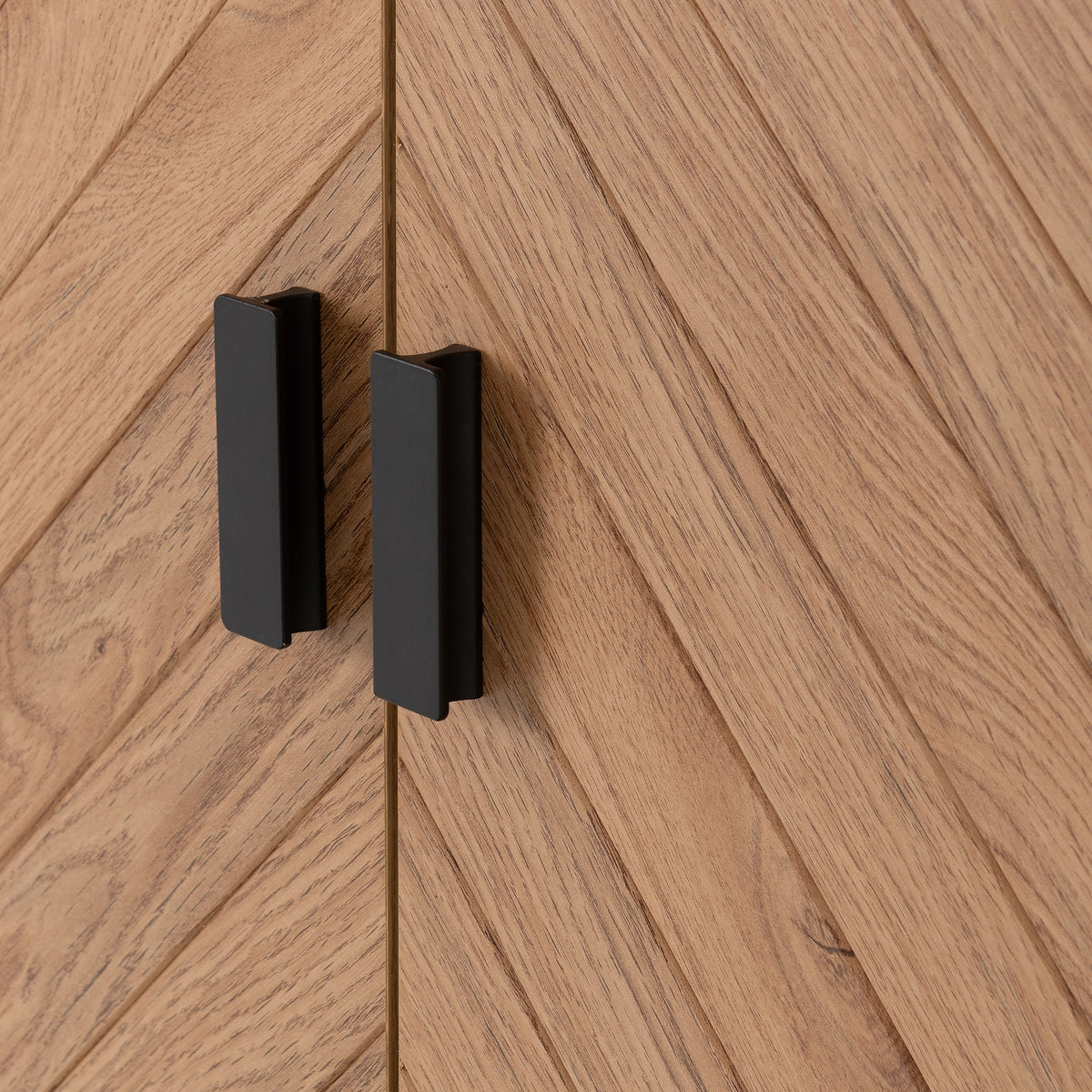 Leon 3 Door 2 Drawer Wardrobe - Medium Oak Effect - view 5