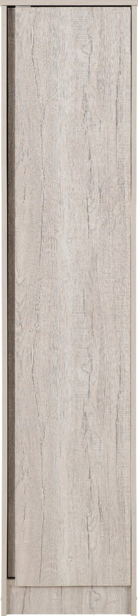 Malvern 1 Door Wardrobe - Urban Snow - view 3