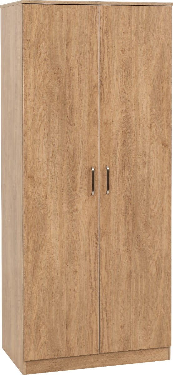 Dakota 2 Door Wardrobe - Oak Effect - view 2