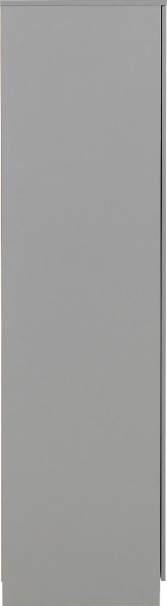 Dakota 2 Door Wardrobe - Light Grey - view 5