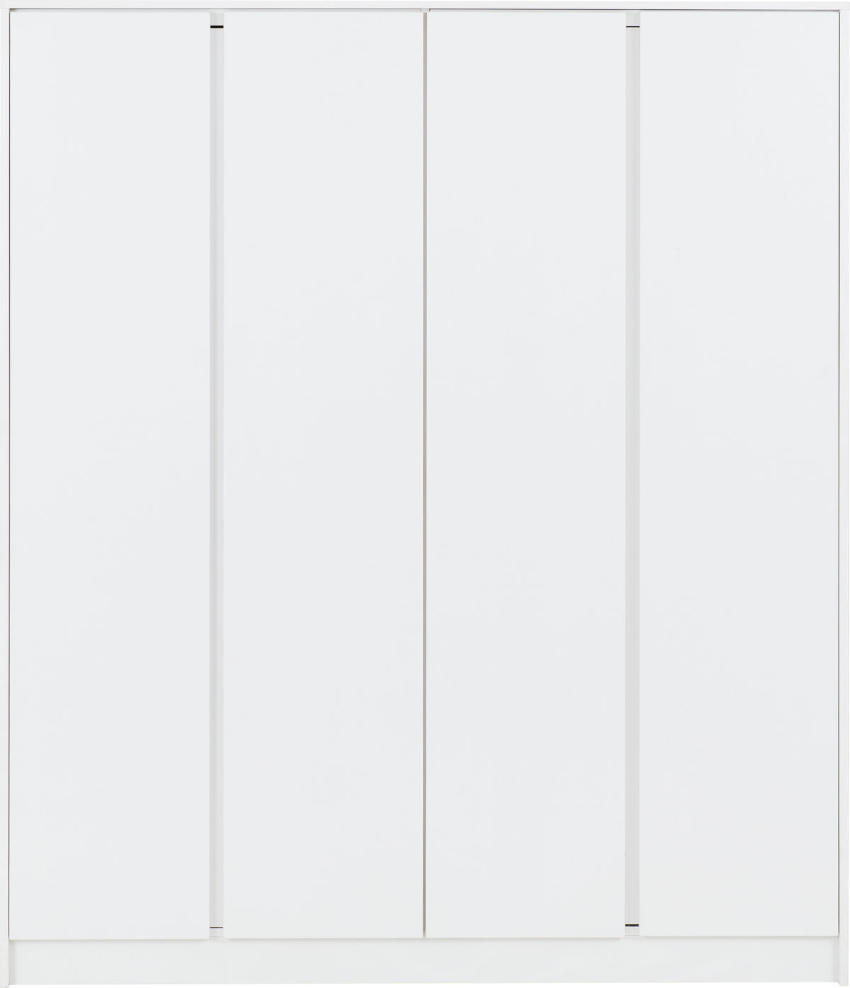Malvern 4 Door Wardrobe - White - view 7