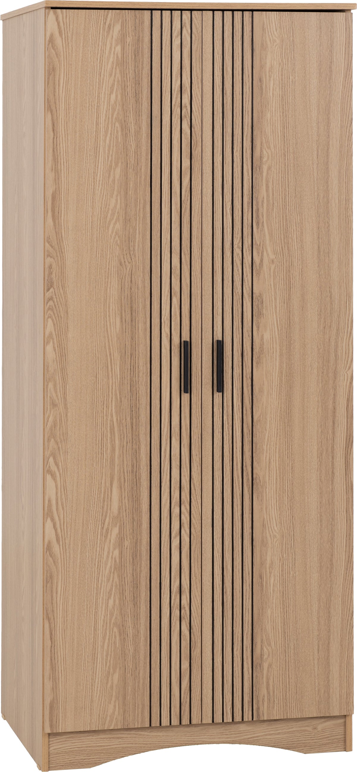 Tessa 2 Door Wardrobe - Natural Oak Effect - view 9