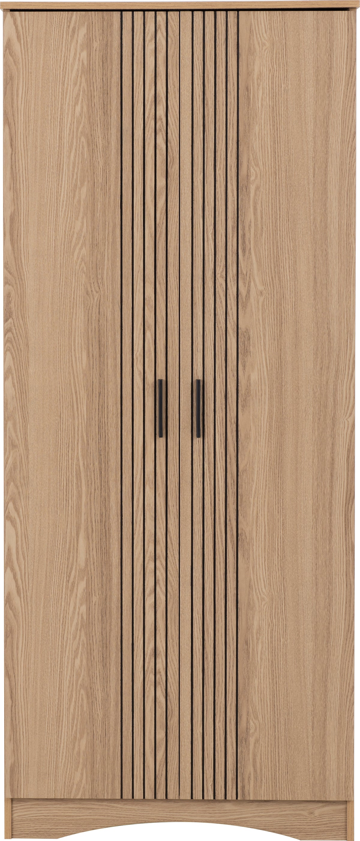 Tessa 2 Door Wardrobe - Natural Oak Effect - view 8