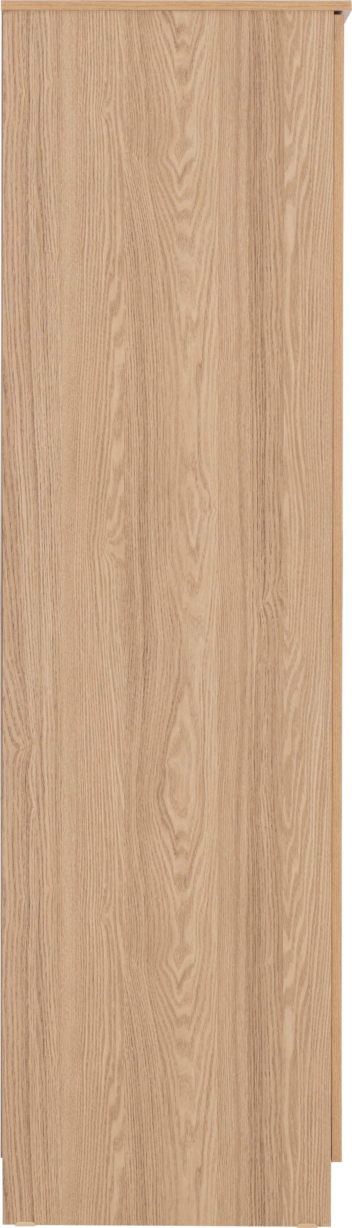 Tessa 2 Door Wardrobe - Natural Oak Effect - view 6