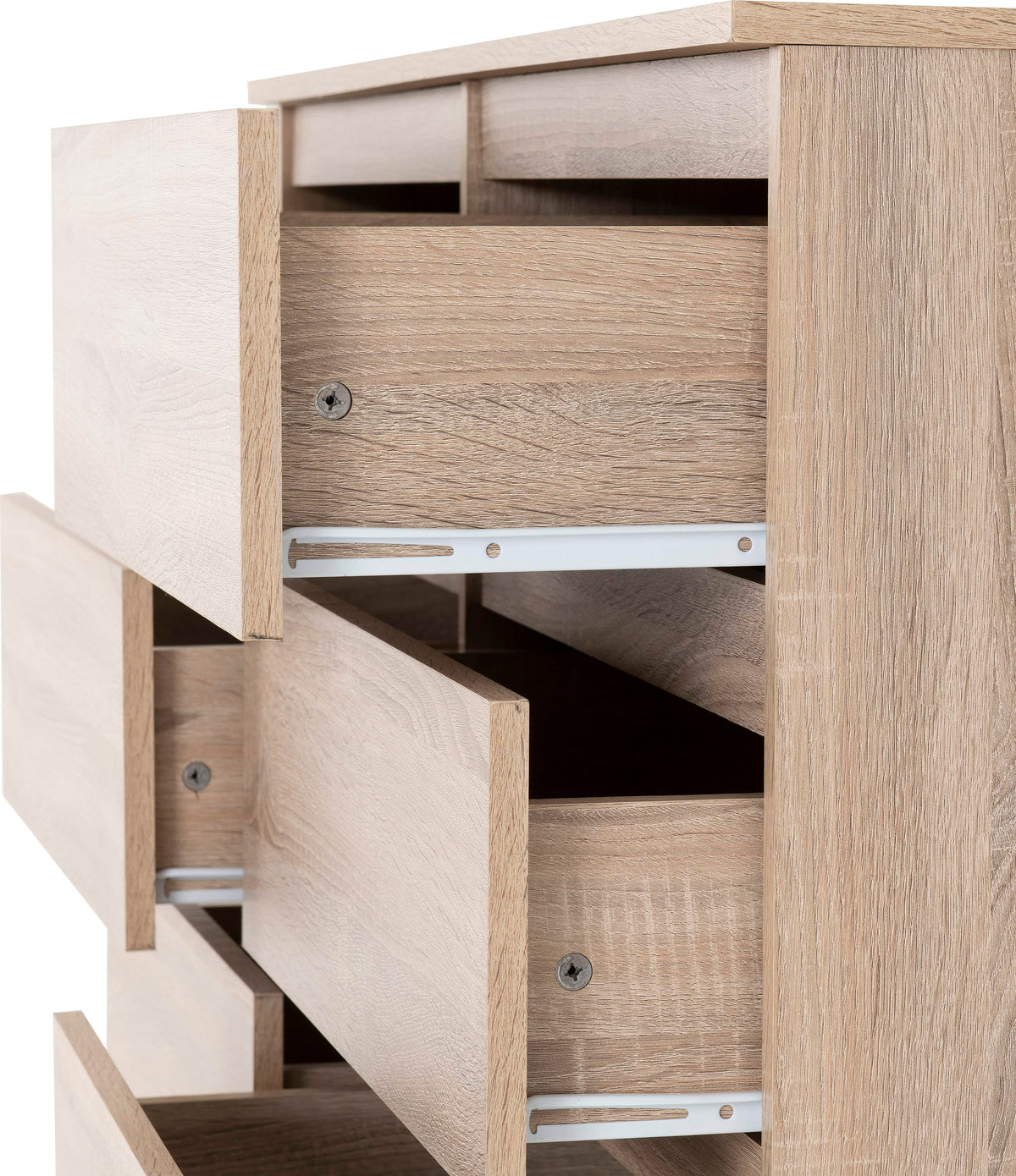 Malvern 8 Drawer Chest - Sonoma Oak Effect - view 7