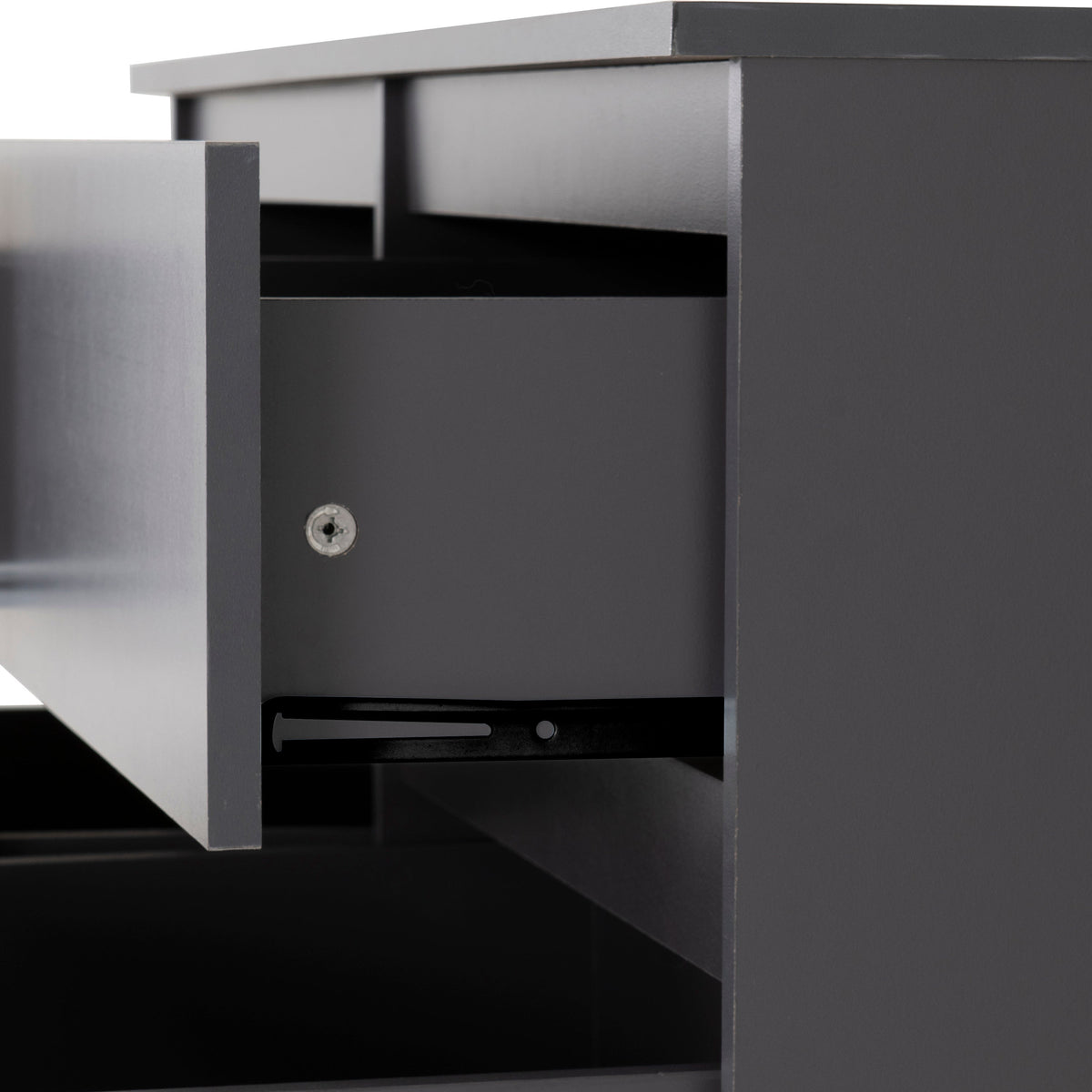 Malvern 8 Drawer Chest - Grey - view 7