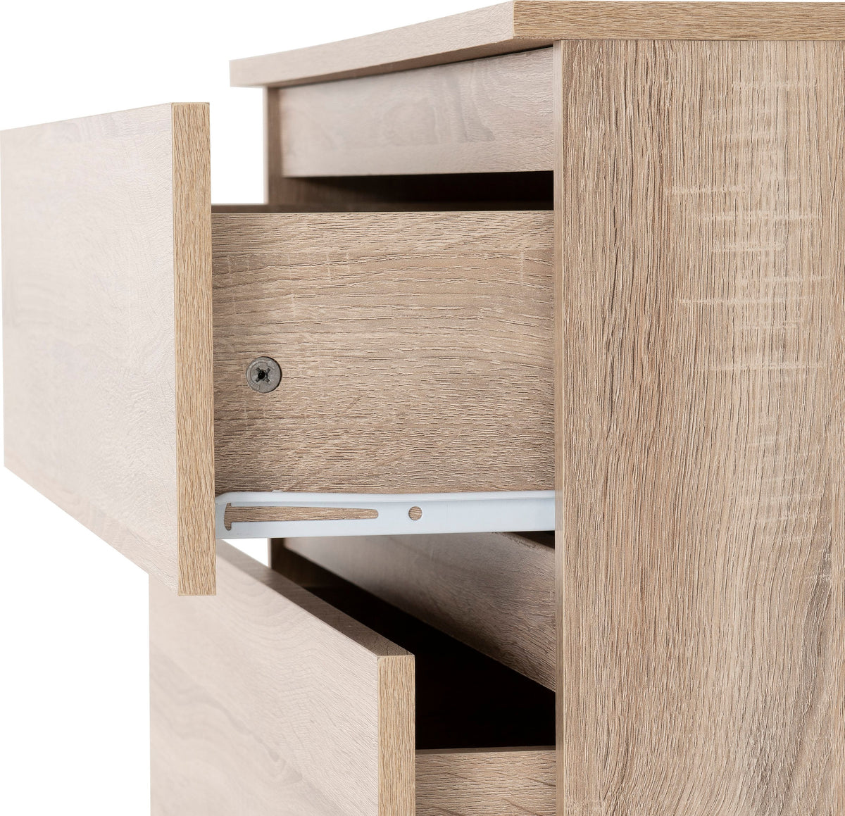 Malvern 4 Drawer Chest - Sonoma Oak Effect - view 7