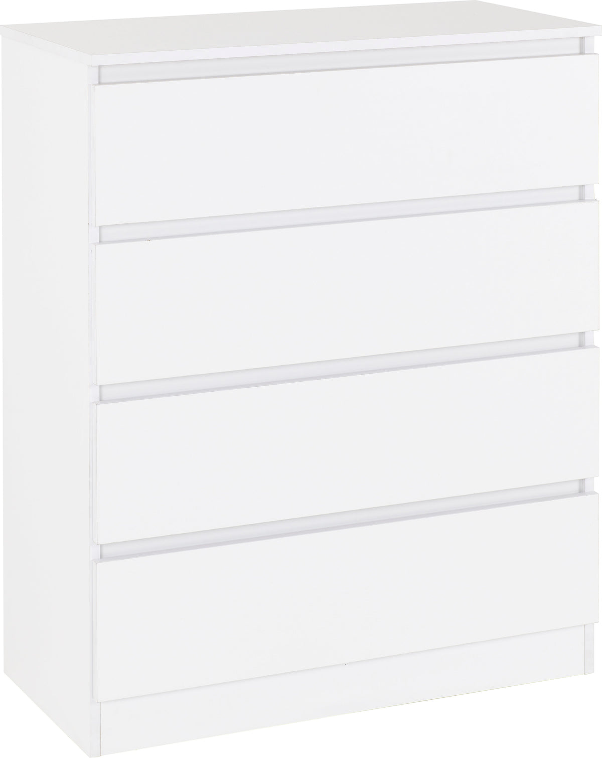 Malvern 4 Drawer Chest - White - view 12