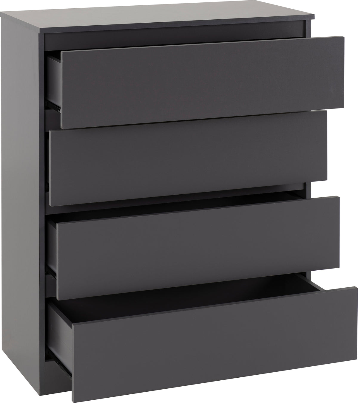 Malvern 4 Drawer Chest - Grey - view 11