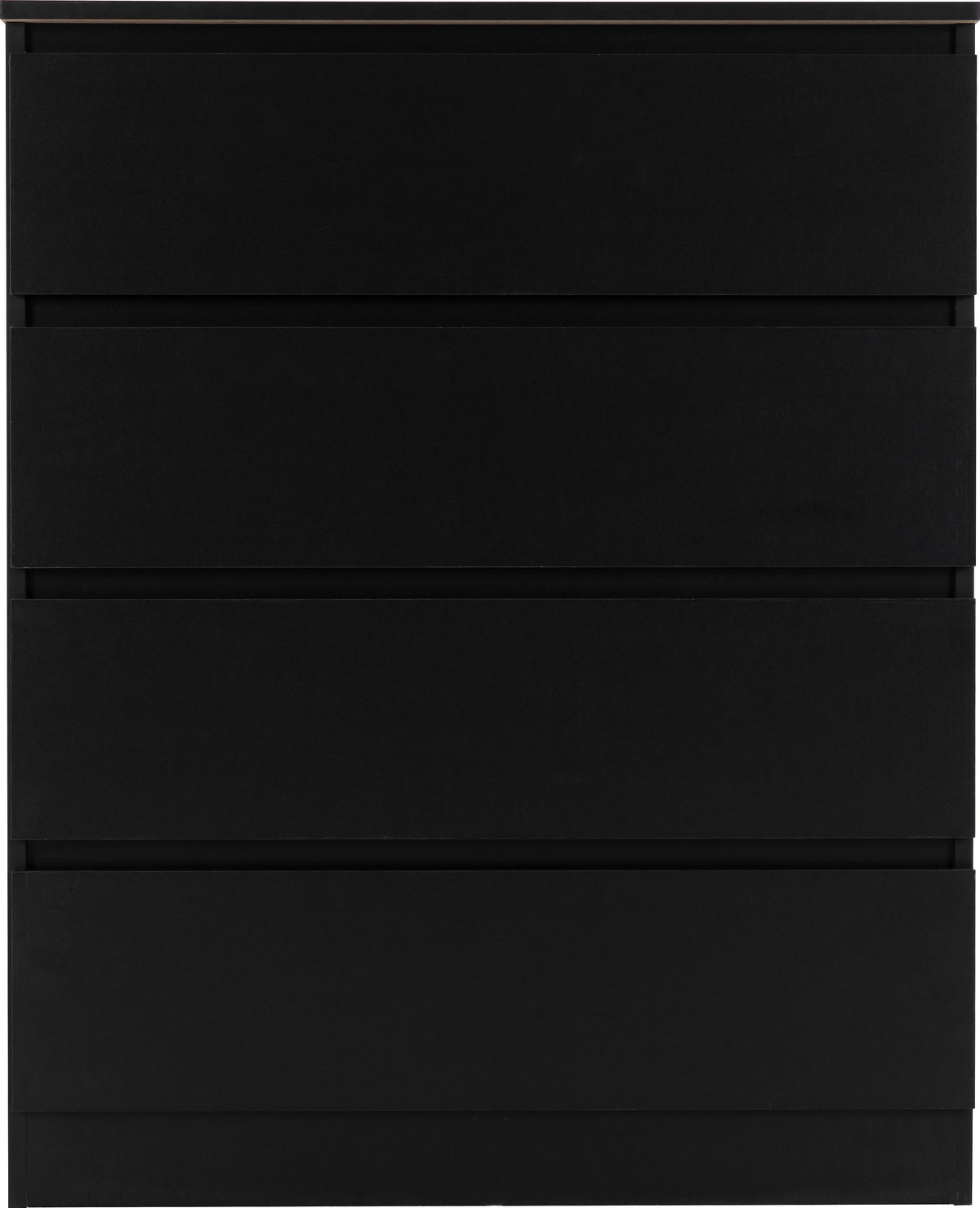 Malvern 4 Drawer Chest - Black - view 10