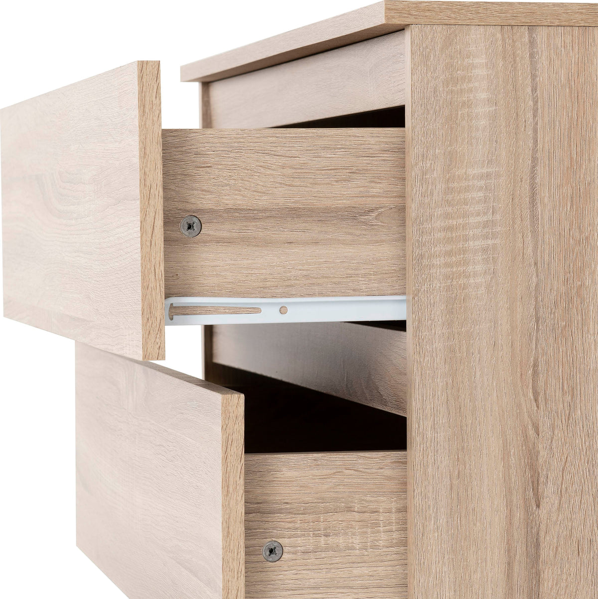 Malvern 3 Drawer Chest - Sonoma Oak Effect - view 7