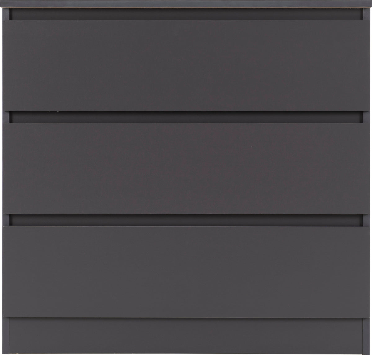 Malvern 3 Drawer Chest - Grey - view 9