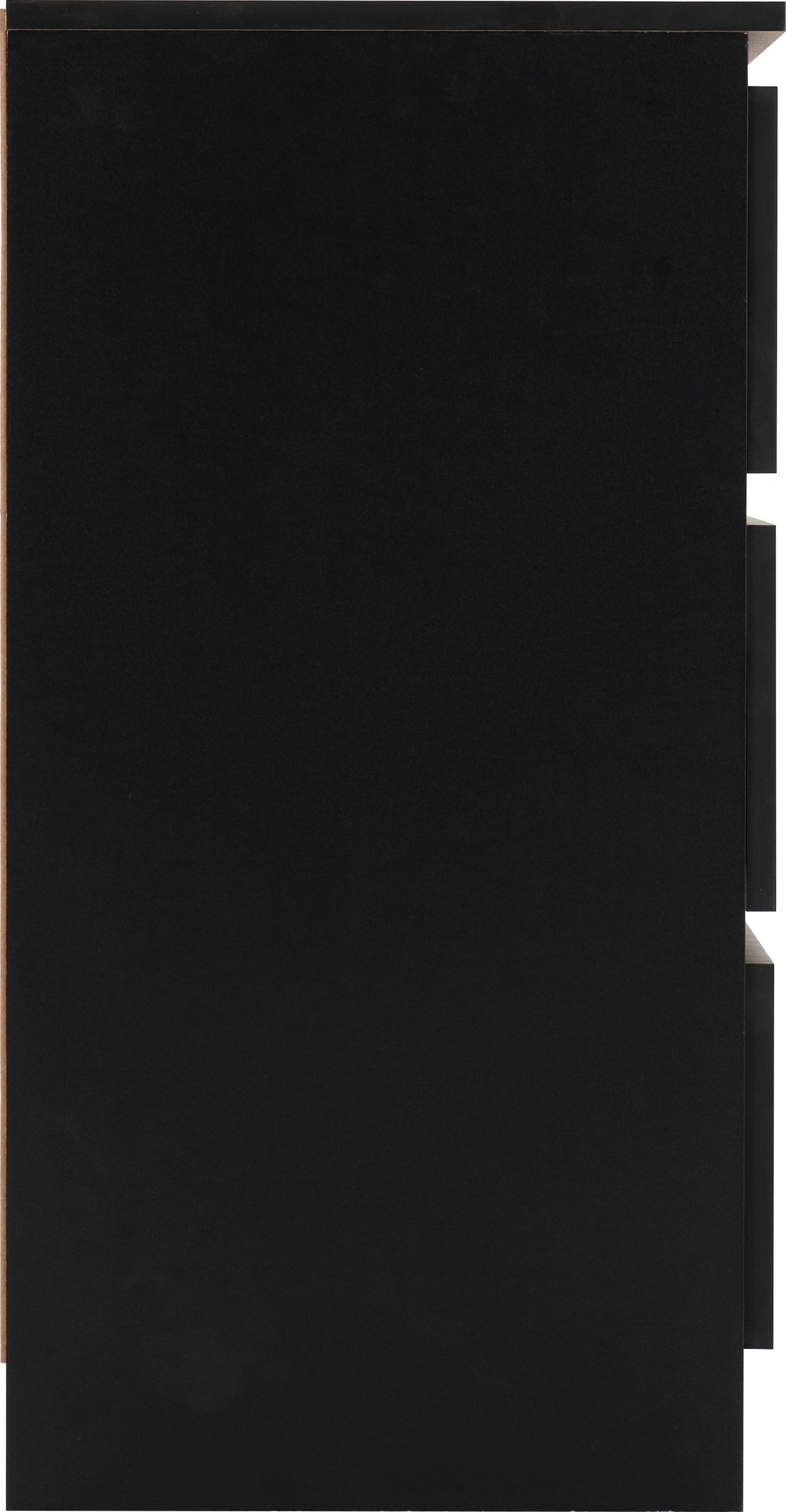 Malvern 3 Drawer Chest - Black - view 9