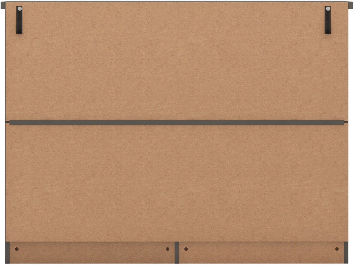 Nevada 6 Drawer Chest - 3D Effect Grey - view 6