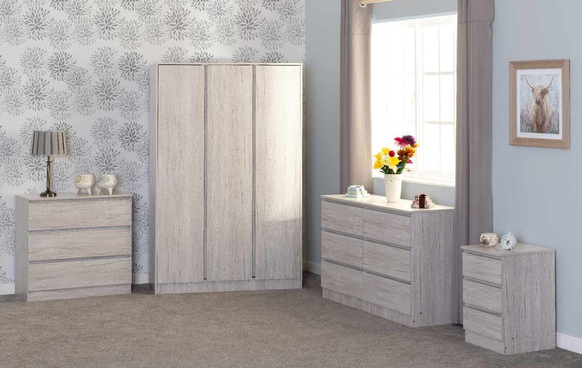 Malvern 4 Drawer Chest - Urban Snow - view 9