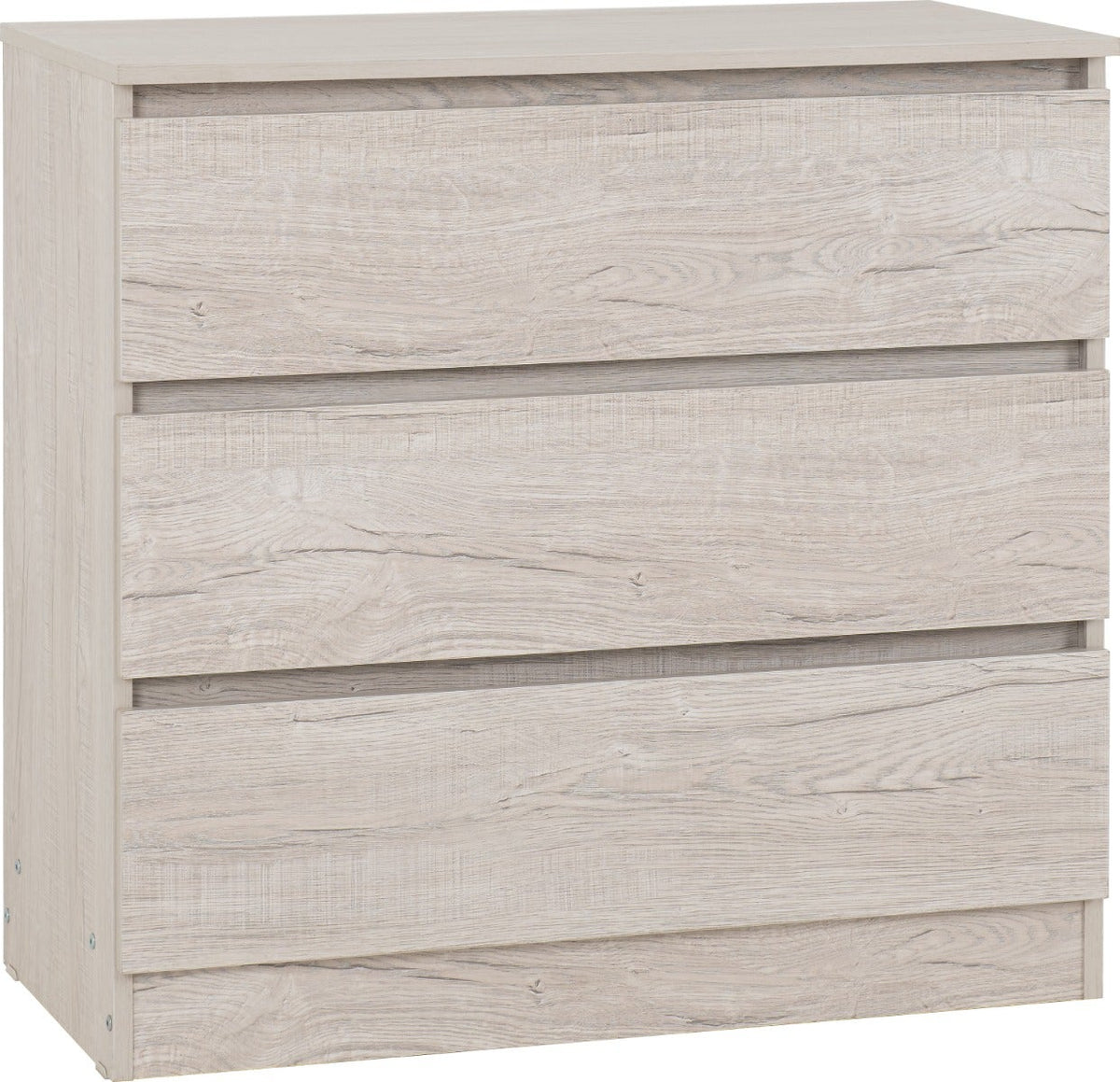 Malvern 3 Drawer Chest - Urban Snow - view 2