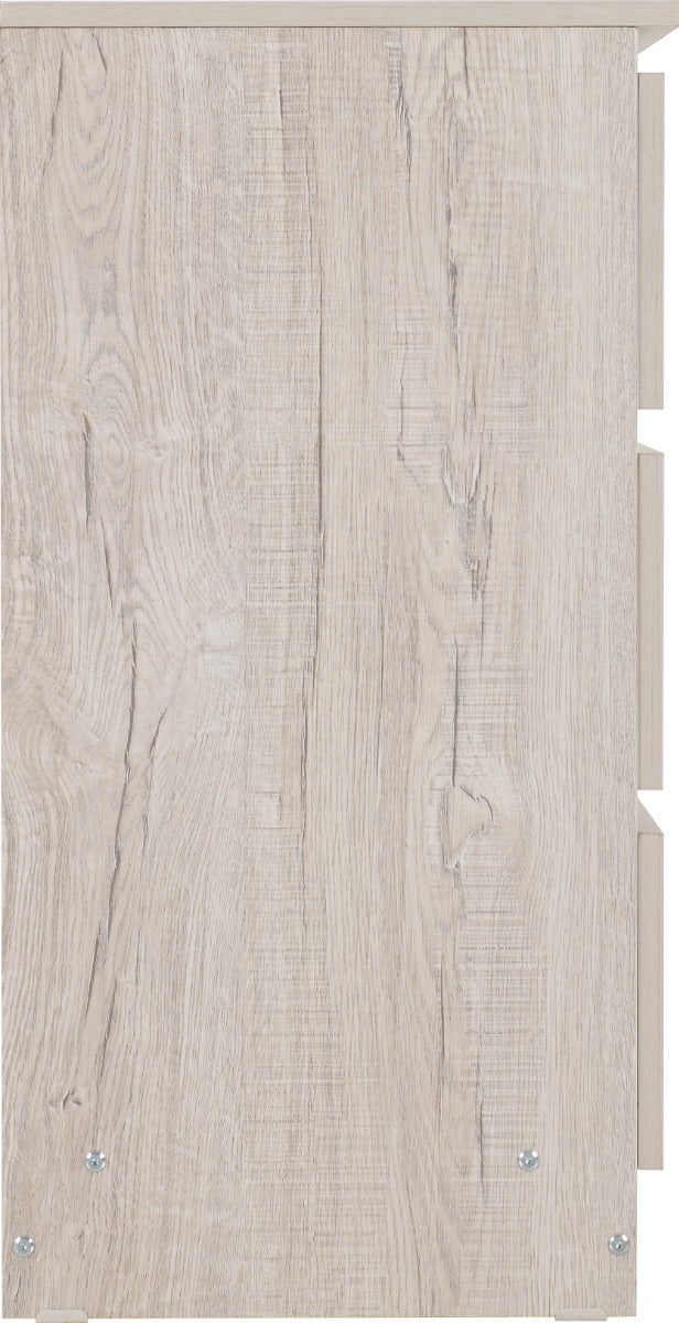 Malvern 3 Drawer Chest - Urban Snow - view 5
