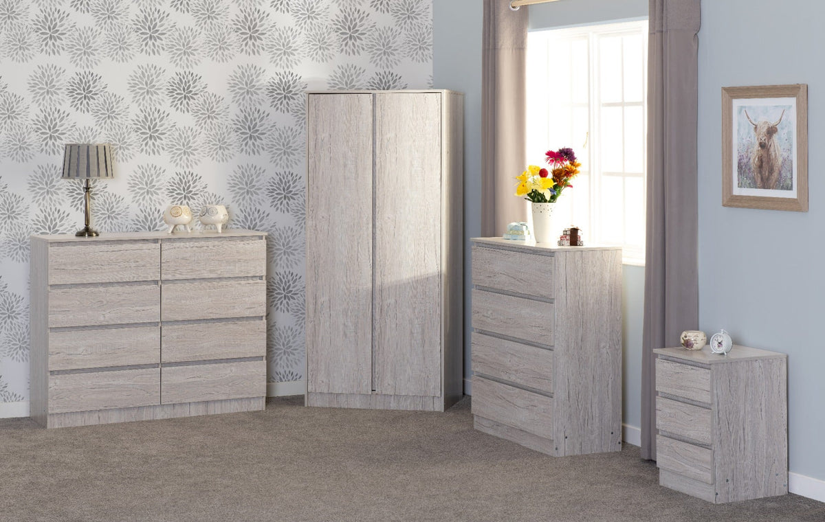 Malvern 3 Drawer Chest - Urban Snow - view 9