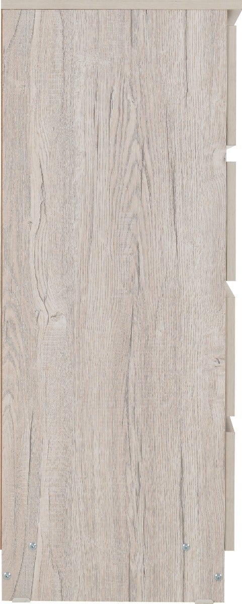 Malvern 3+2 Drawer Chest - Urban Snow - view 5