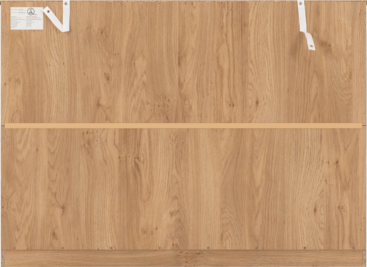 Dakota 6 Drawer Chest - Oak Effect - view 6