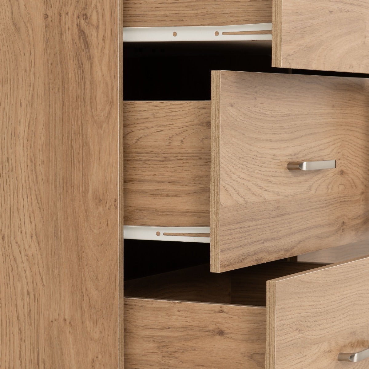 Dakota 6 Drawer Chest - Oak Effect - view 7