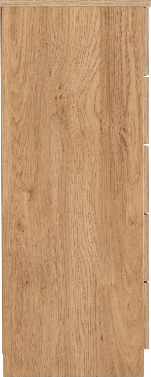 Dakota 5 Drawer Chest - Oak Effect - view 5