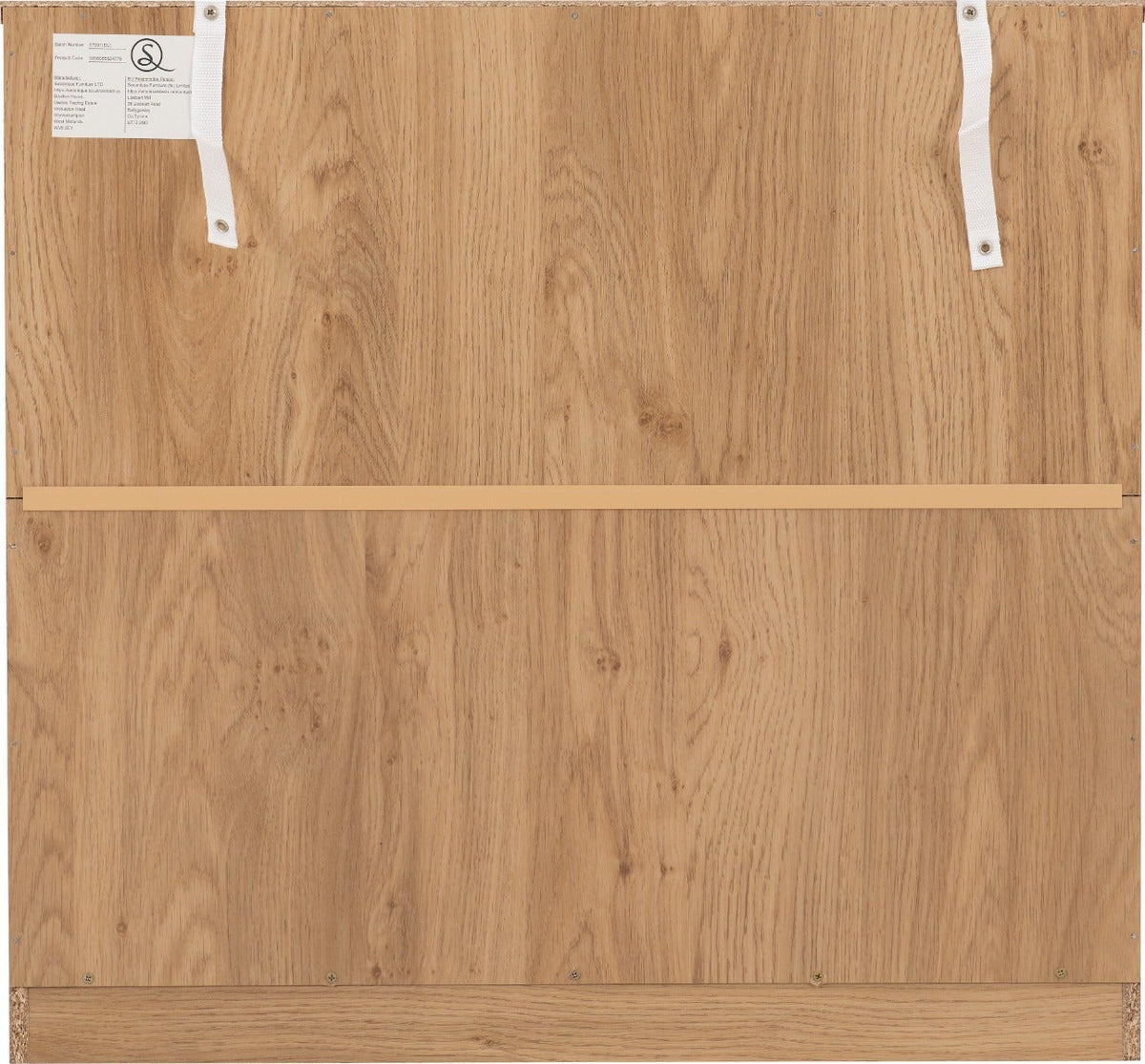 Dakota 4 Drawer Chest - Oak Effect - view 6