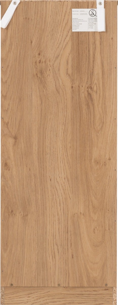 Dakota 5 Drawer Narrow Chest - Oak Effect - view 6