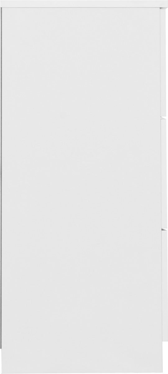 Dakota 6 Drawer Chest - White - view 5
