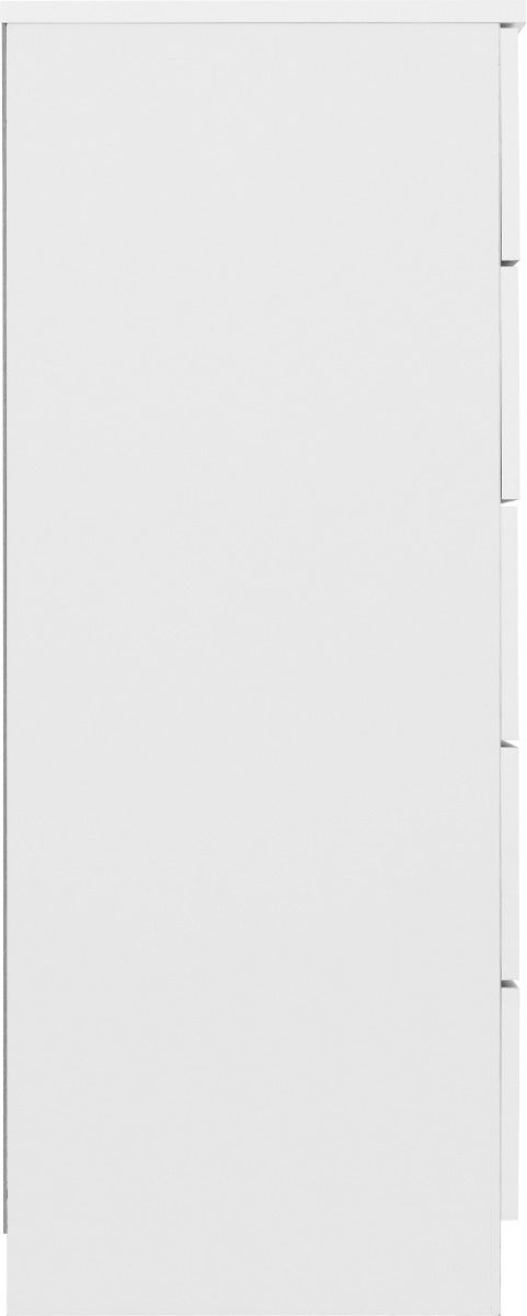 Dakota 5 Drawer Chest - White - view 5