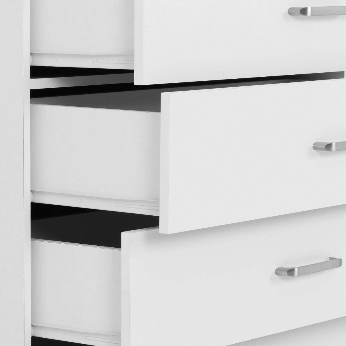 Dakota 5 Drawer Chest - White - view 7