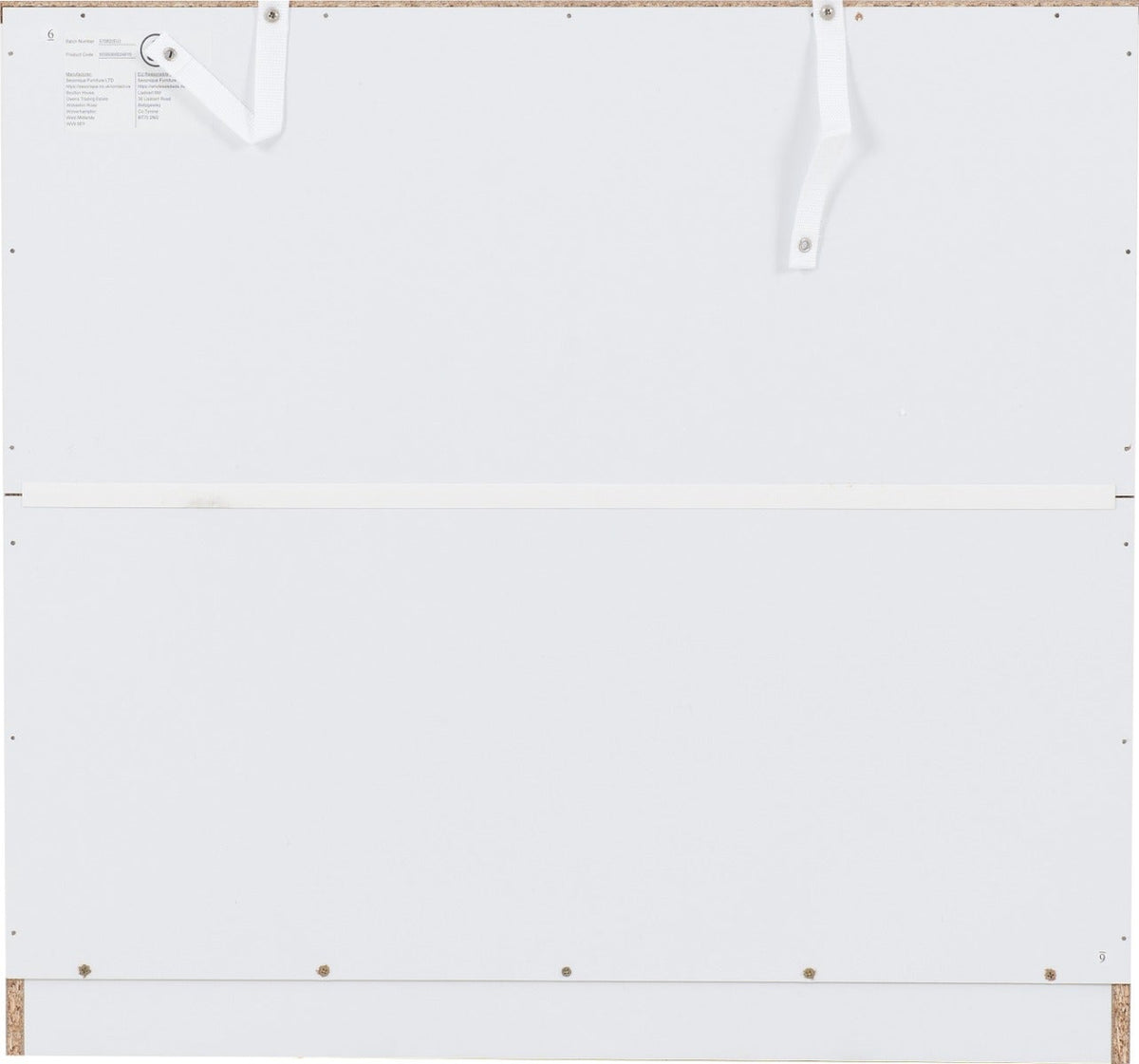 Dakota 4 Drawer Chest - White - view 6