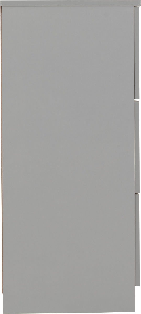 Dakota 6 Drawer Chest - Light Grey - view 5