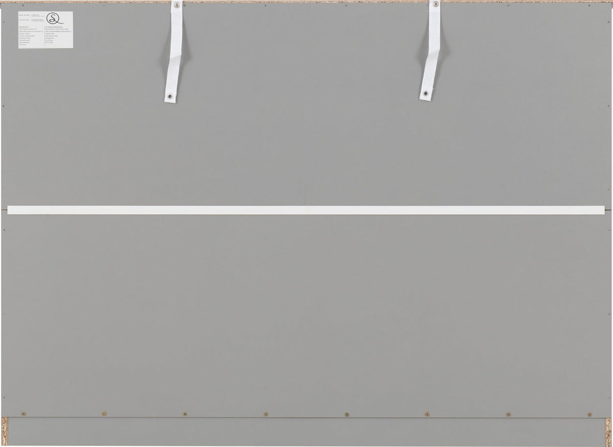 Dakota 6 Drawer Chest - Light Grey - view 6