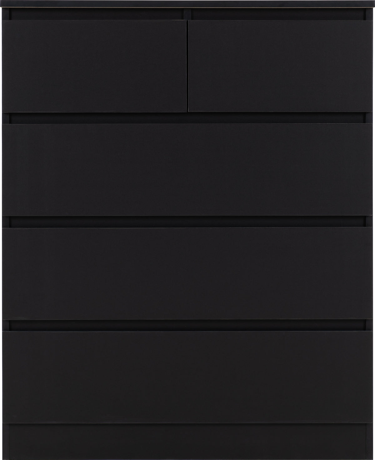 Malvern 3+2 Drawer Chest - Black - view 7