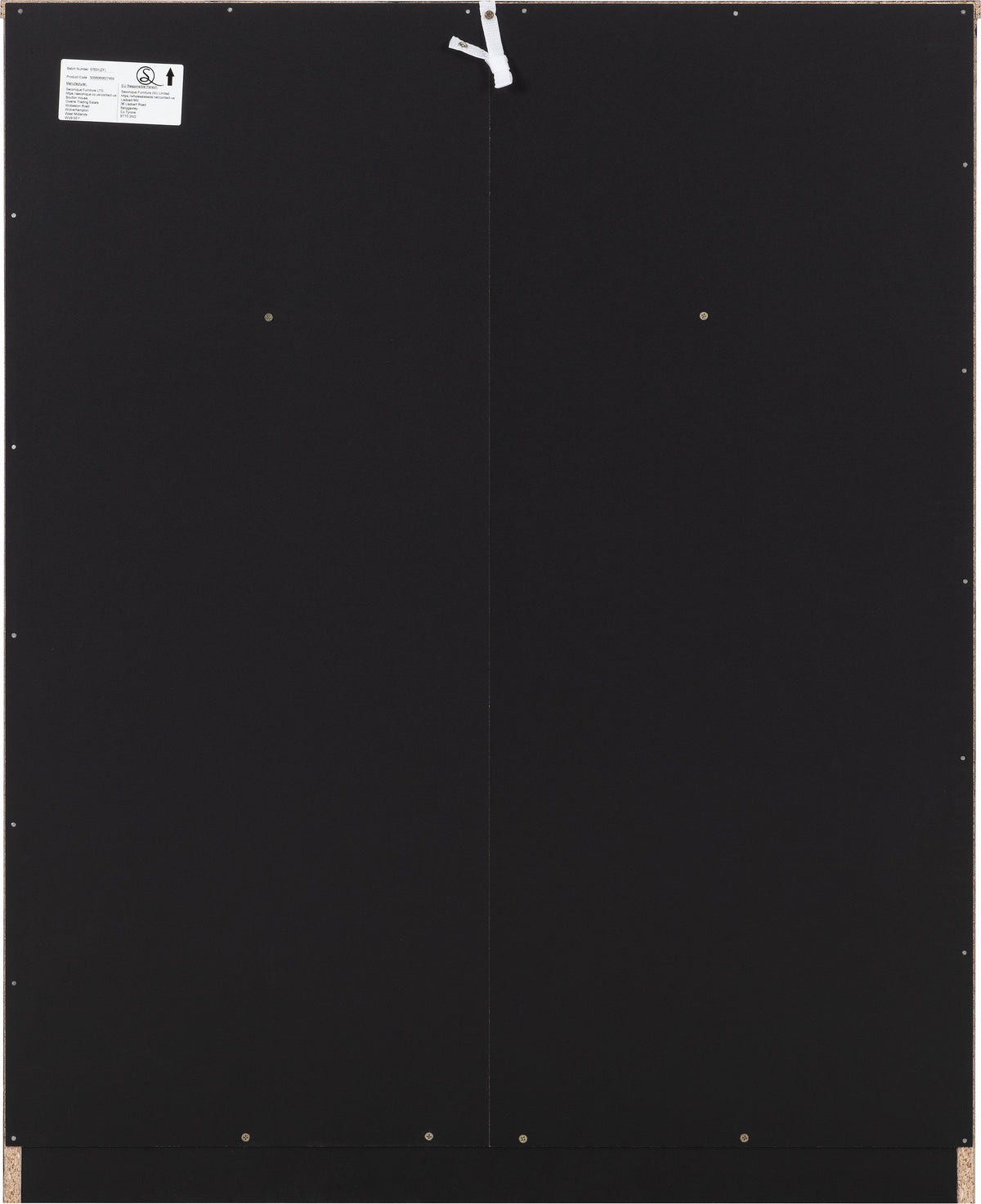 Malvern 3+2 Drawer Chest - Black - view 5