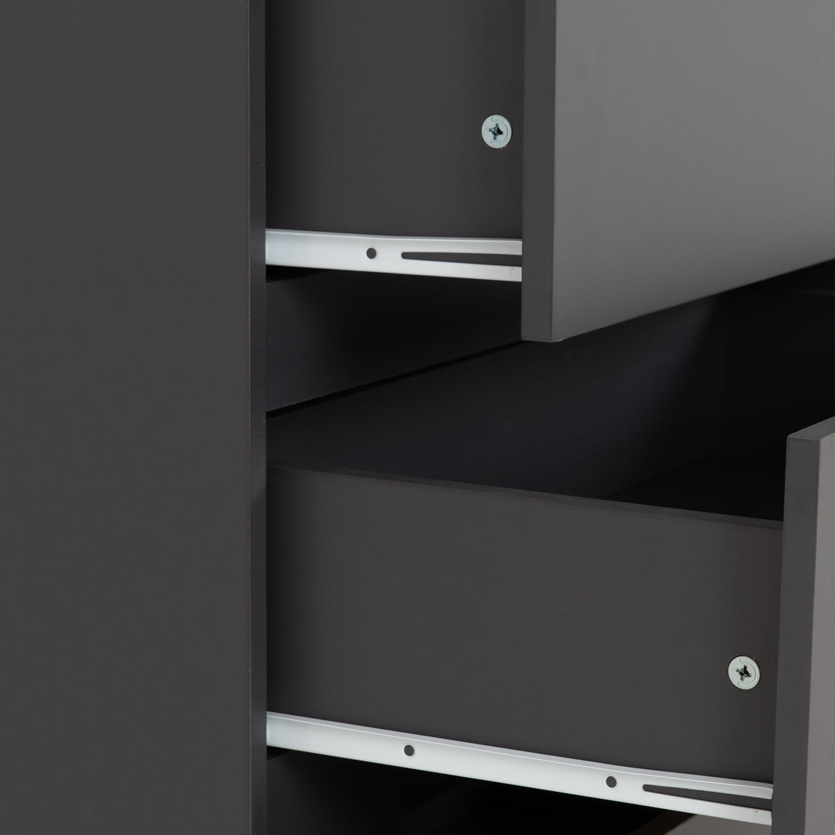 Malvern 3+2 Drawer Chest - Grey - view 7