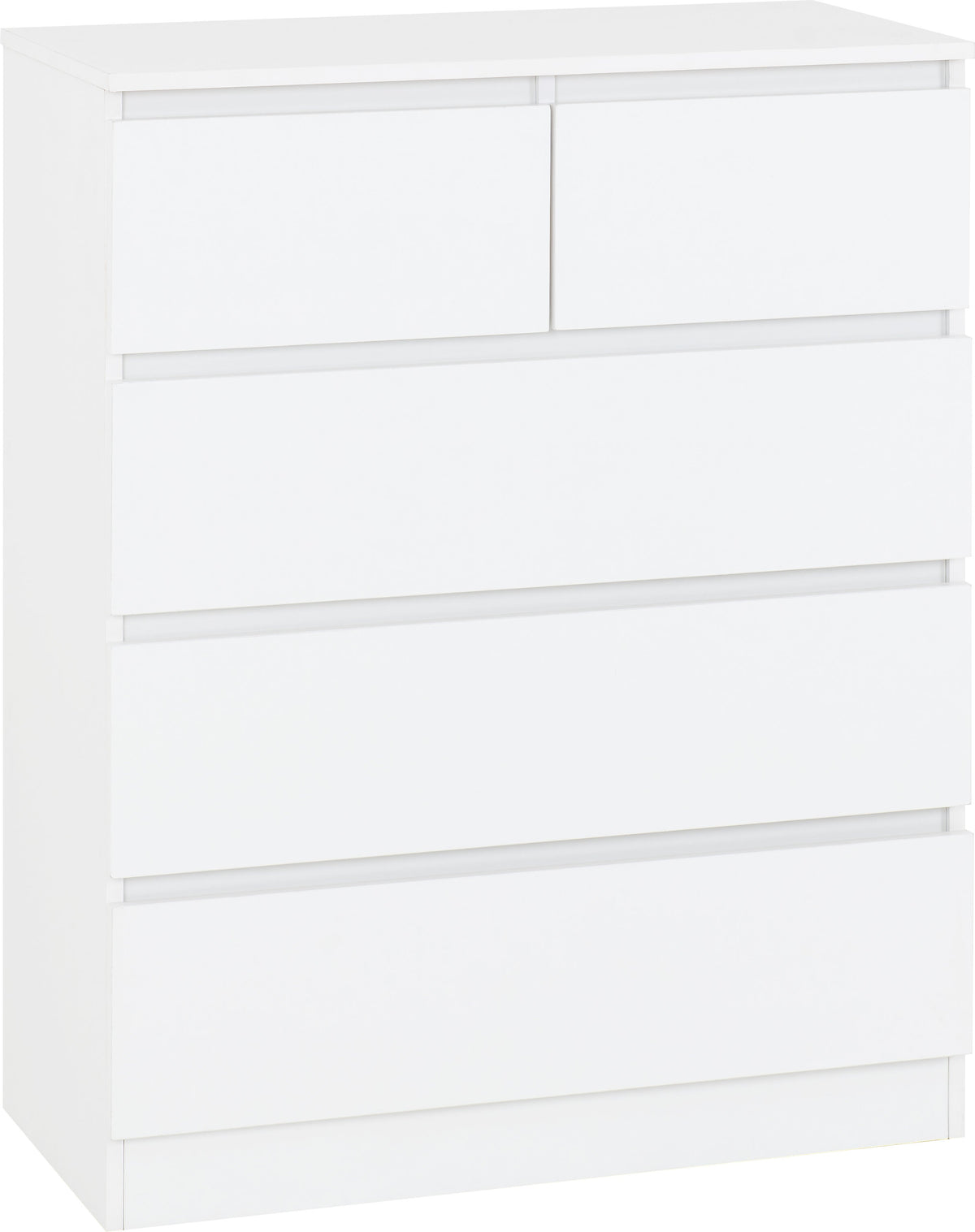 Malvern 3+2 Drawer Chest - White - view 10