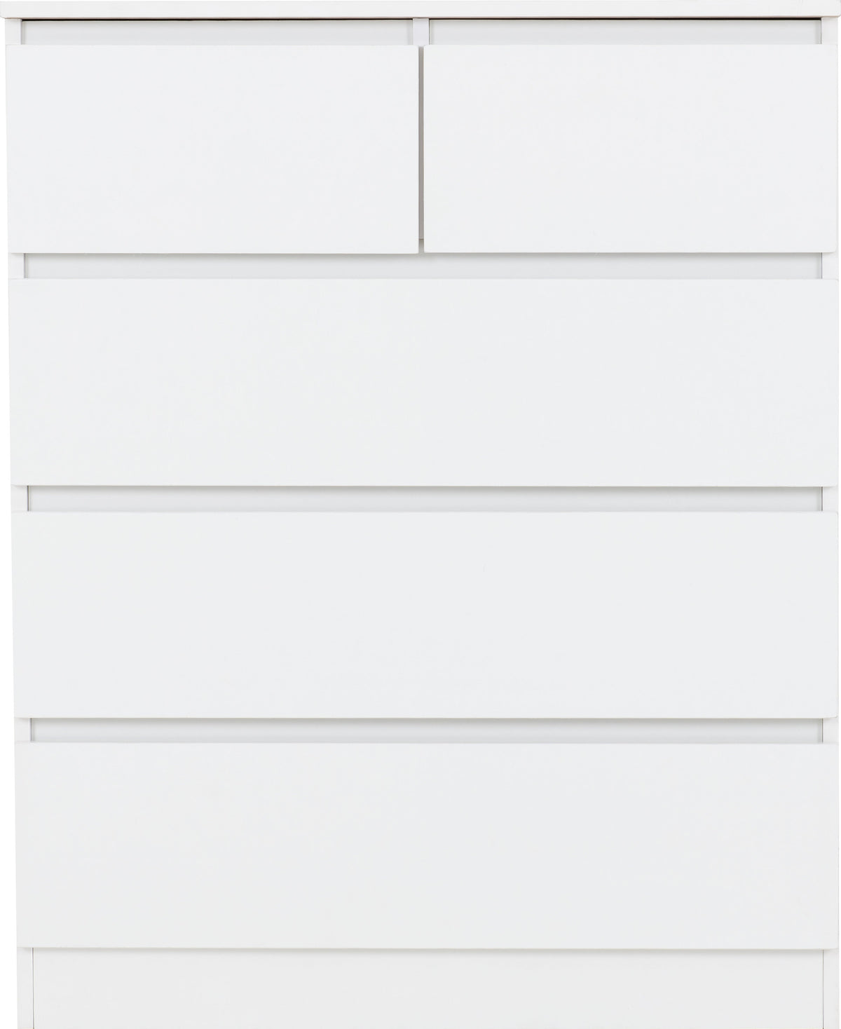 Malvern 3+2 Drawer Chest - White - view 8