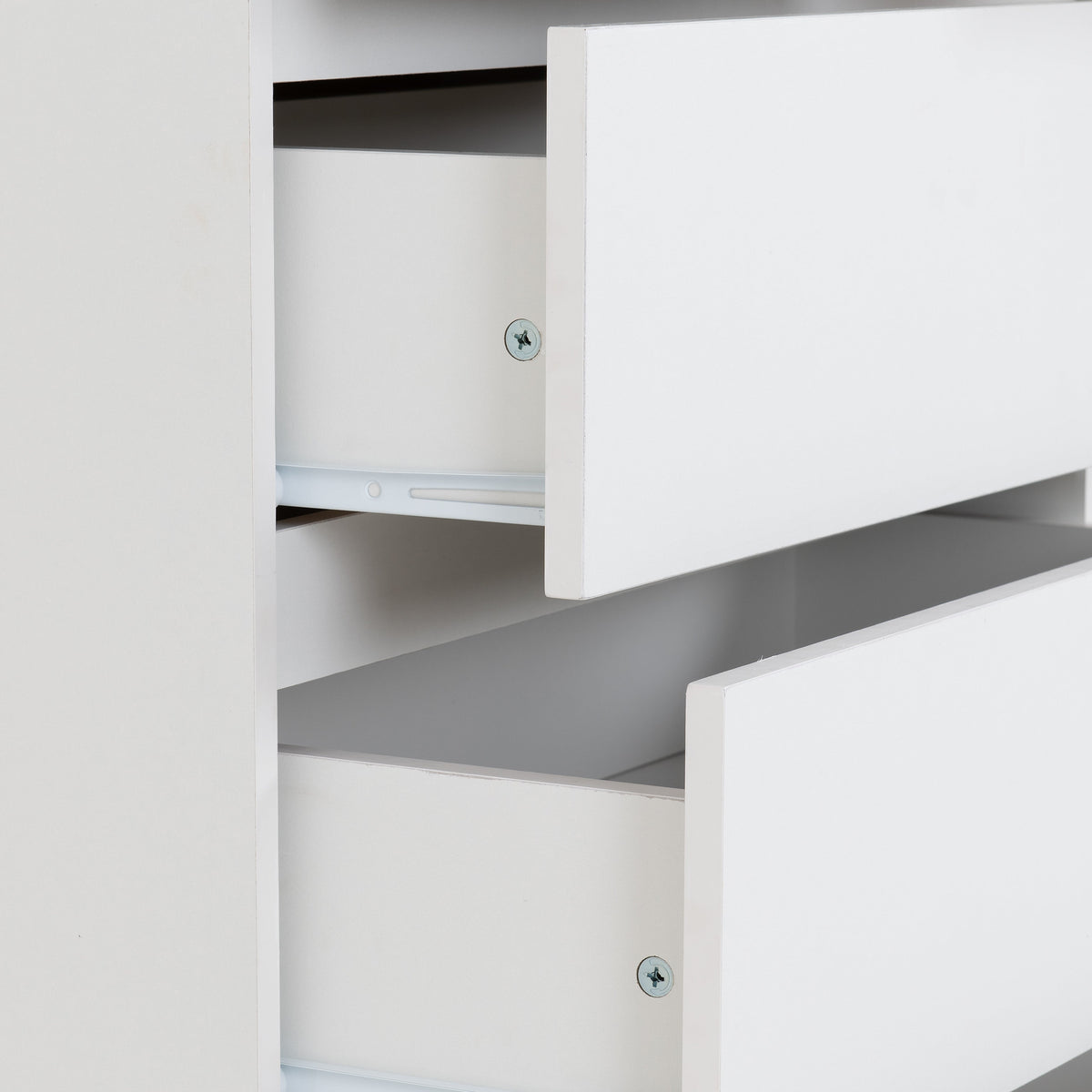 Malvern 3+2 Drawer Chest - White - view 5
