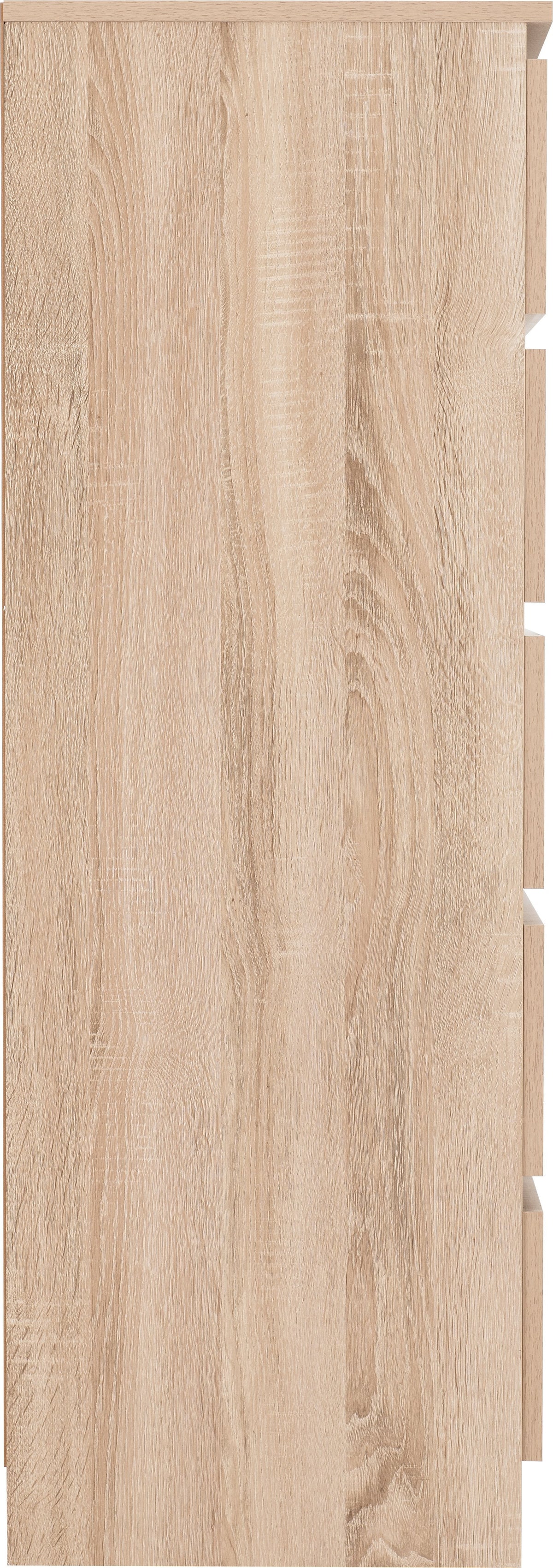 Malvern 5 Drawer Narrow Chest - Sonoma Oak Effect - view 6