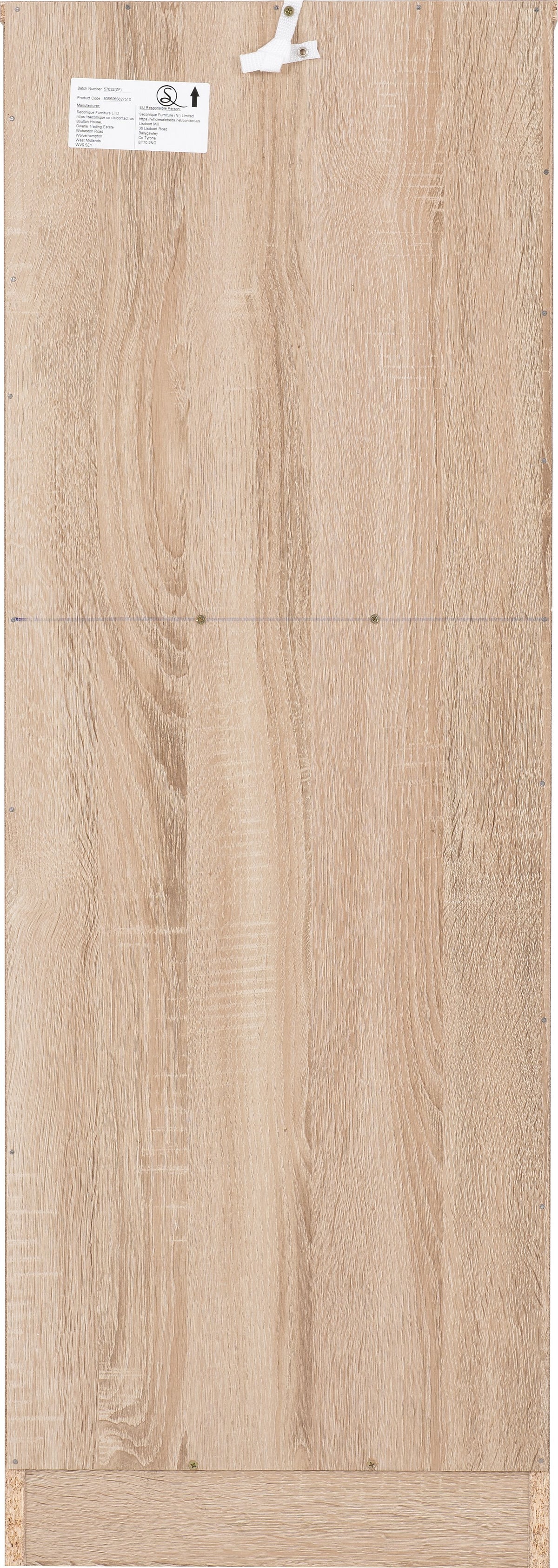Malvern 5 Drawer Narrow Chest - Sonoma Oak Effect - view 5