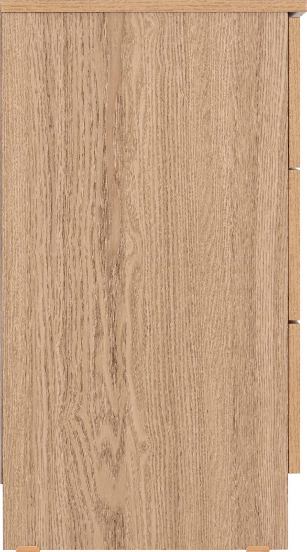 Tessa 3 Drawer Chest - Natural Oak Effect - view 5